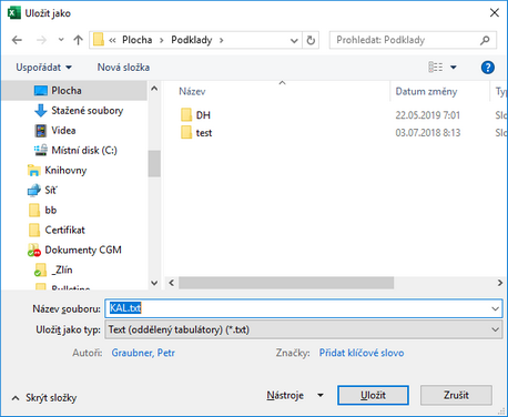 excel-export-do-txt